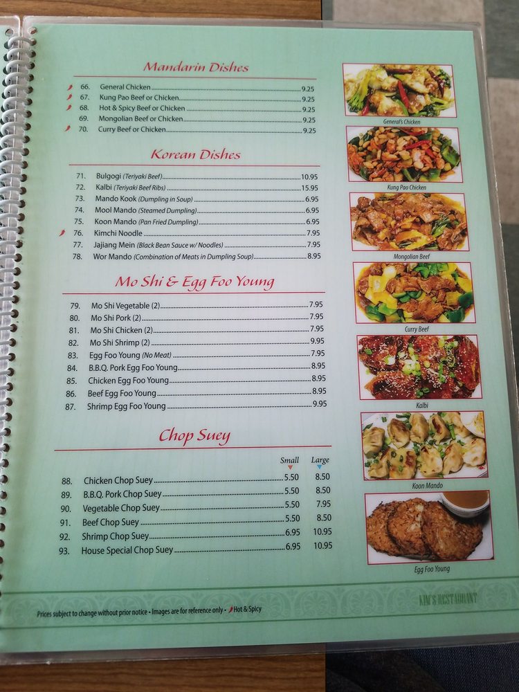 Kim's chinese food deals